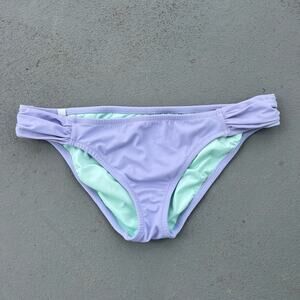 Victoria's Secret The Knockout Bikini Bottoms Lavender Lilac Purple LARGE